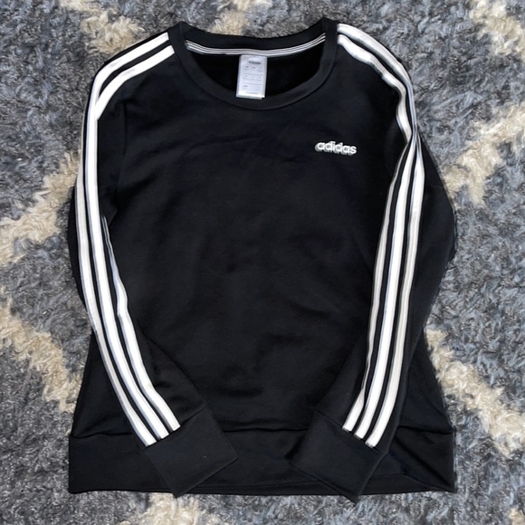 Black S Adidas Sweatshirt - Picture 3 of 3